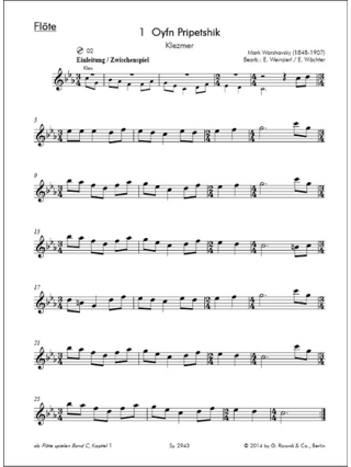 Flöte spielen - Spielbuch C - Flûte et piano